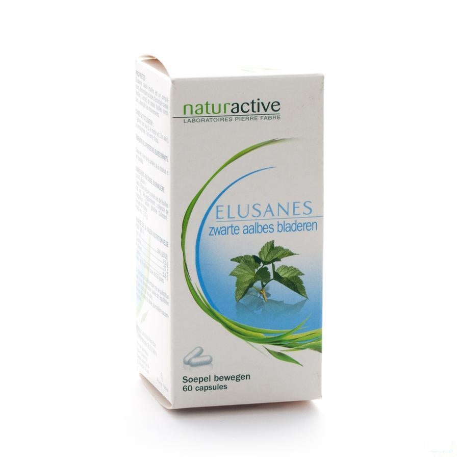 Elusanes Zwarte Aalbes Blad Pot Capsules 60