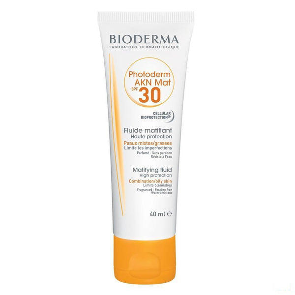 Bioderma Photoderm Akn Mat Ip30 Fluide 40ml - Bioderma - InstaCosmetic