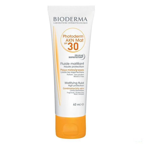 Bioderma Photoderm Akn Mat Ip30 Fluide 40ml - Bioderma - InstaCosmetic