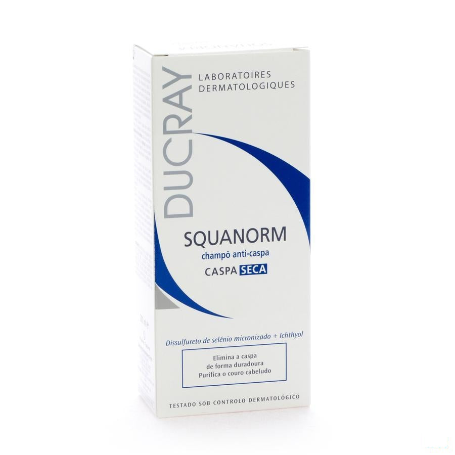 Ducray Squanorm Sh Droge Schilfers 200ml