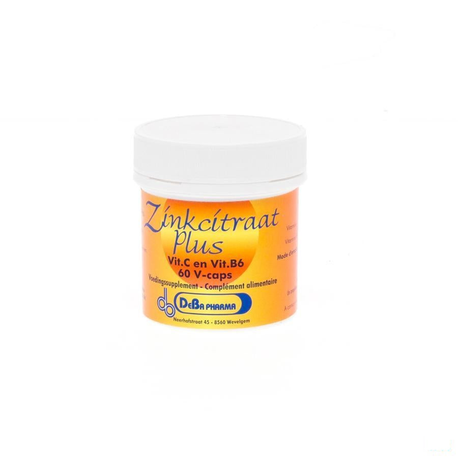 Zinkcitraat Plus Capsules 60 Deba