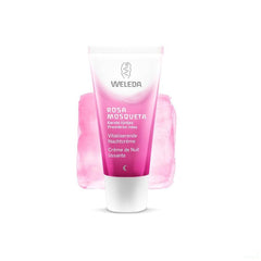 Weleda Rosa Mosqueta Nachtcreme Vitalis. Tube 30ml