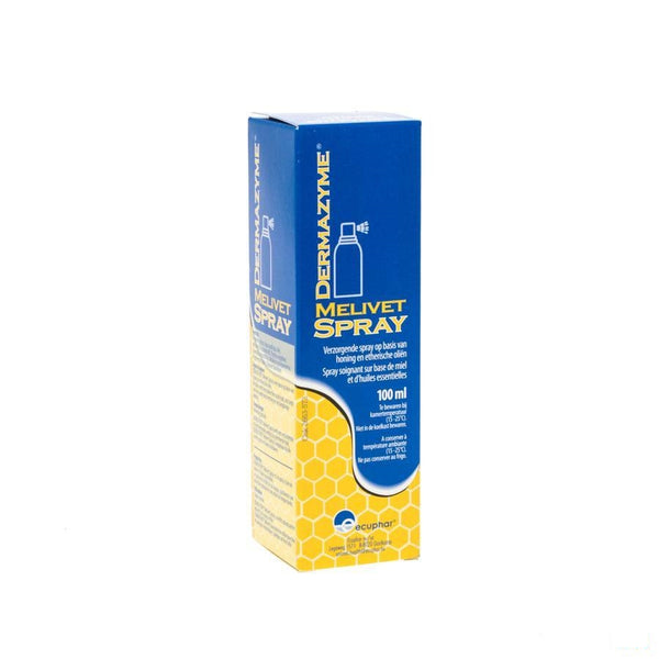 Dermazyme Melivet Spray 100ml - Ecuphar Nv/sa - InstaCosmetic