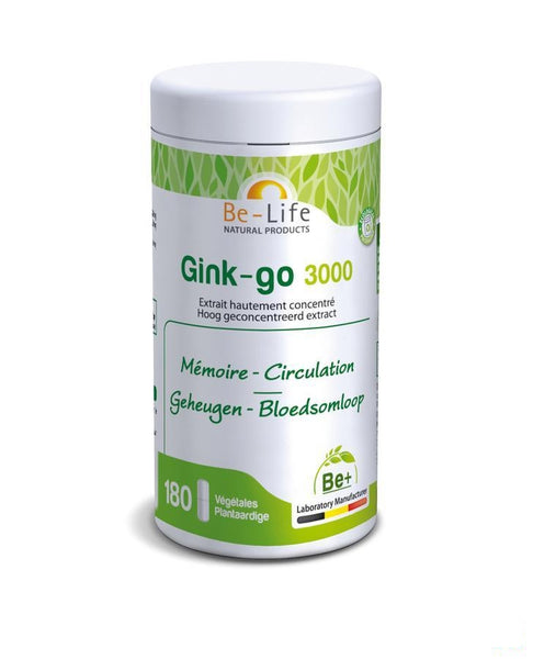 Gink-go Be Life Capsules 180 - Bio Life Sprl - InstaCosmetic