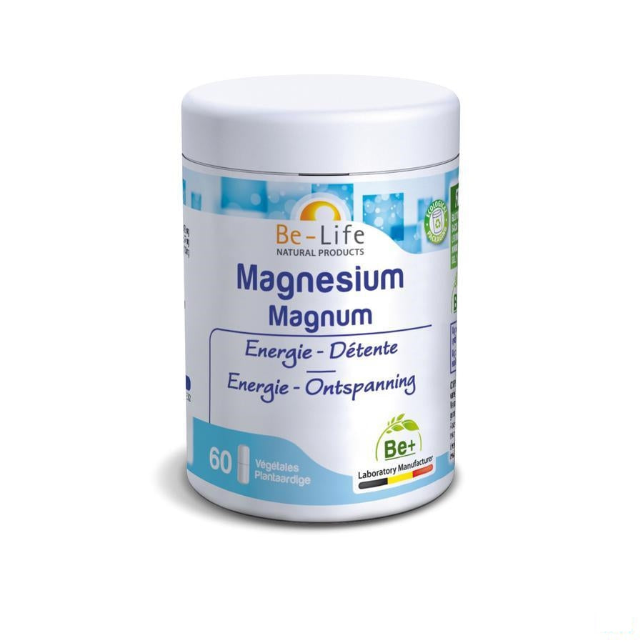 Magnesium Magnum Minerals Be Life Nieuwe Formule Gel 60