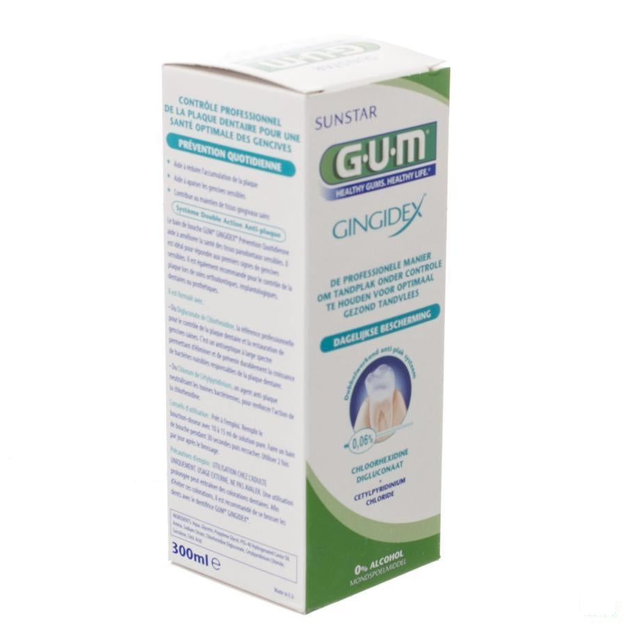 Gum Mondwater Gingidex 300ml 1704