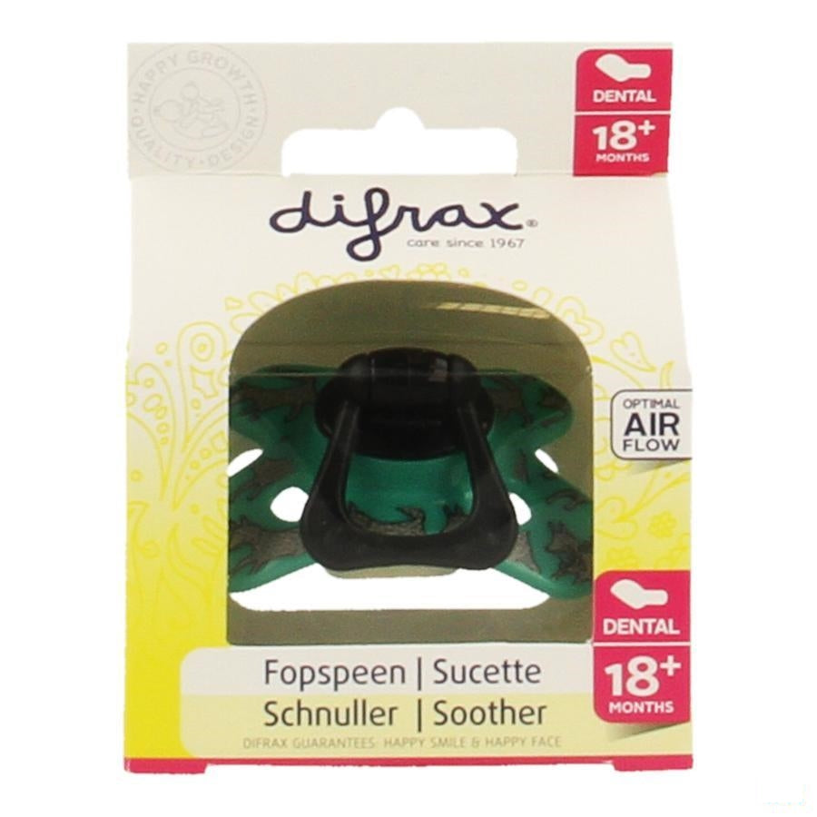 Difrax Fopspeen Sil Dental Xtr Sterk Boy +18m 342