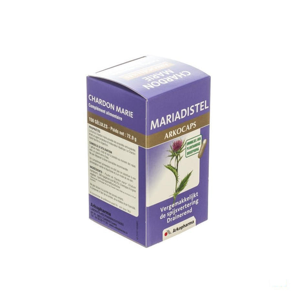 Arkocaps Mariadistel Plantaardig 150 - Arkopharma - InstaCosmetic