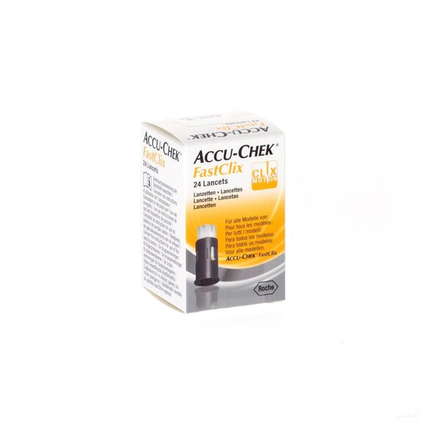 Accu Chek Mobile Fastclix Lancetten 4x6 5208459001 - Roche - InstaCosmetic