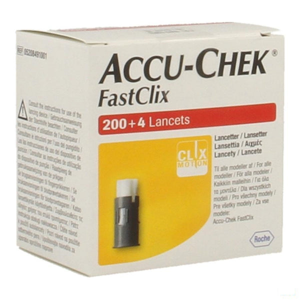 Accu Chek Mobile Fastclix Lancet 34x6 5208491001 - Roche - InstaCosmetic