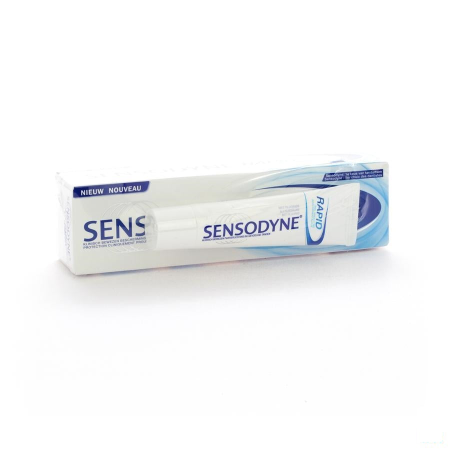 Sensodyne Rapid Tandpasta Tube 75ml