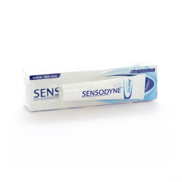 Sensodyne Rapid Tandpasta Tube 75ml - Gsk - InstaCosmetic