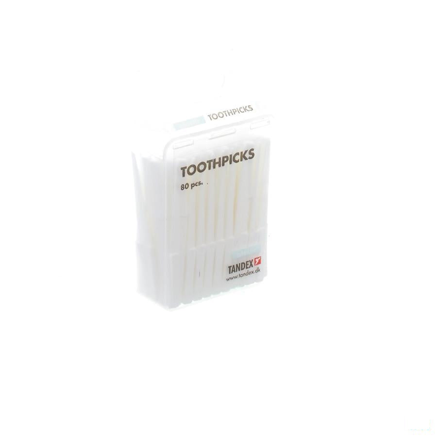 Tandex Toothpicks Plastic 80