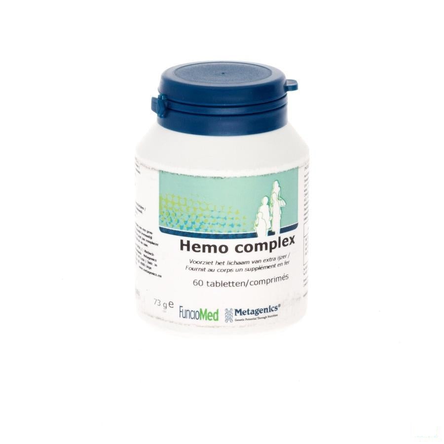 Hemocomplex Pot Tabl 60 6887 Metagenics