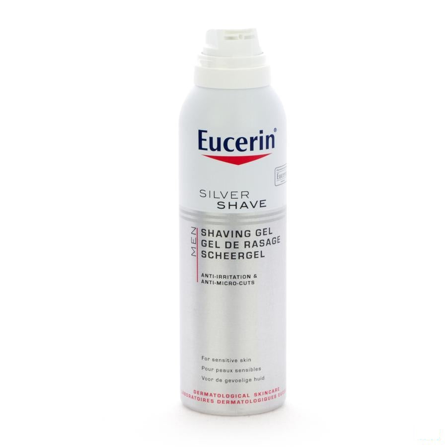 Eucerin Men Silver Shave Shaving Gel 150ml