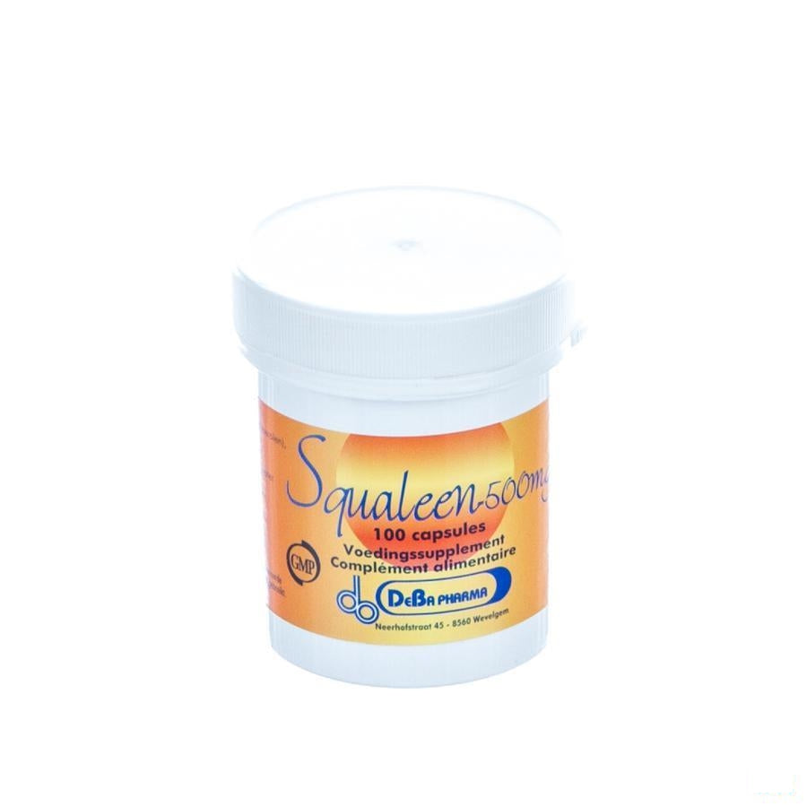 Squaleen 500 Capsules 100 Deba