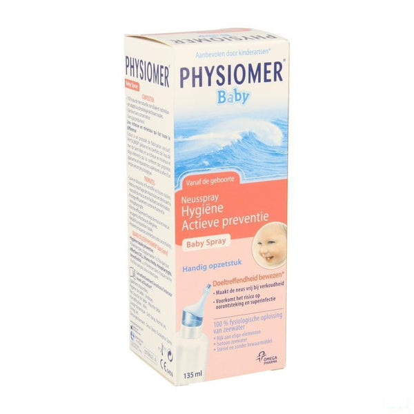 Physiomer Iso Baby Spray 135ml - Omega Pharma - InstaCosmetic