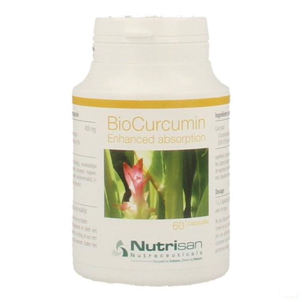 Biocurcumin Pot Capsules 60 Nutrisan - Nutrisan - InstaCosmetic
