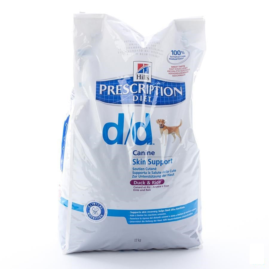 Hills Prescrip.diet Canine Dd Duck&rice 12kg 9322m