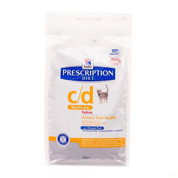 Hills Prescrip.diet Feline Cd Oc.fish 1,5kg 6068m - Hill's Pet Nutrition - InstaCosmetic