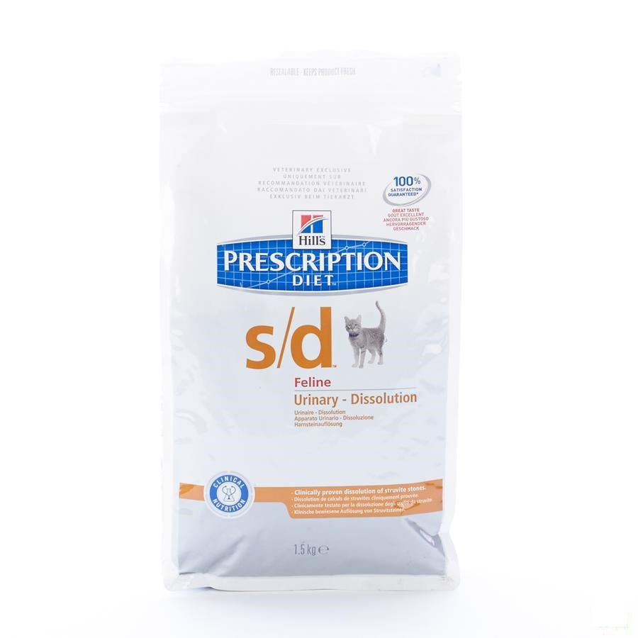 Hills Prescrip.diet Feline Sd 1,5kg 8637m