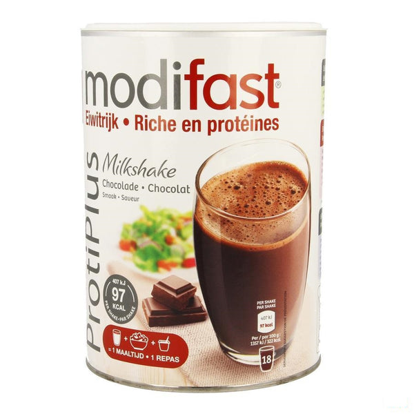 Modifast Protiplus Milkshake Chocolade 540g - Modifast - InstaCosmetic