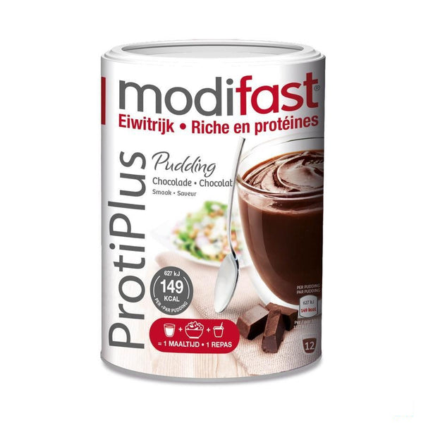 Modifast Protiplus Pudding Chocolade 540g - Modifast - InstaCosmetic