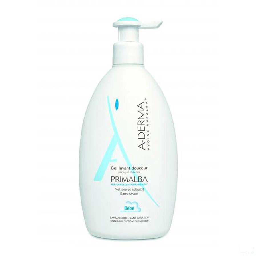 Aderma Primalba Wasgel Haar-lichaam Baby 500ml