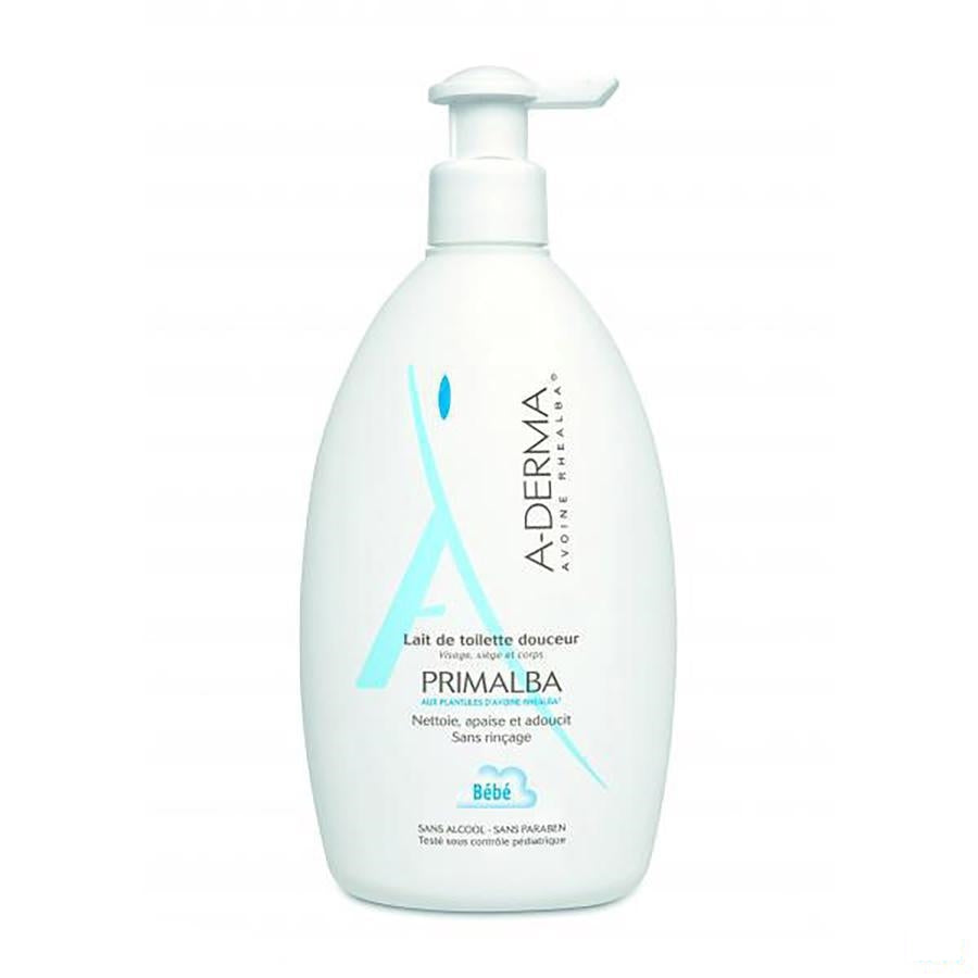 Aderma Primalba Rein.melk Gelaat-lichaam Baby500ml