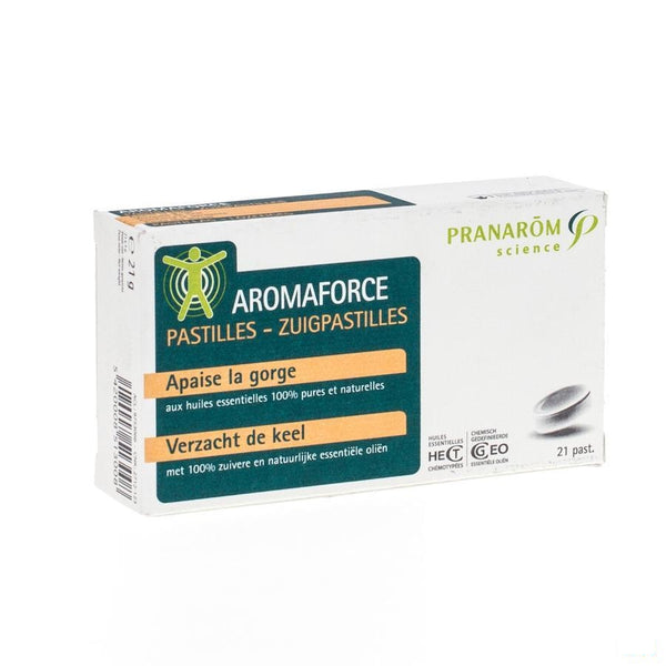 Aromaforce Zuigtabletten Ess Olie Blister 3x7 - Pranarom International Sa - InstaCosmetic