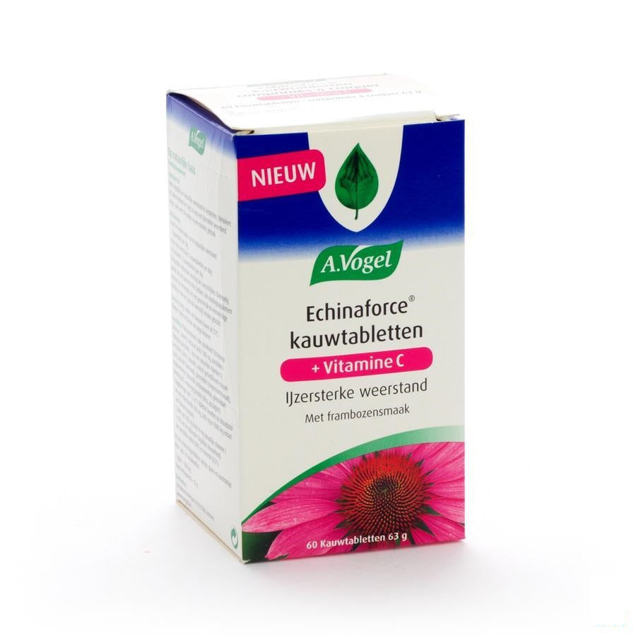 A. Vogel - Echinaforce + Vitamine C Kauwtabletten 60 stuks