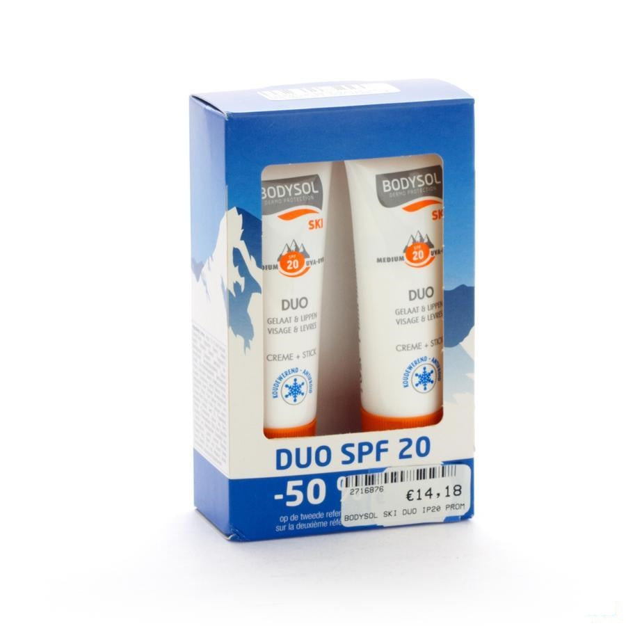 Bodysol Ski Adults Ip20 Promo 2x20ml