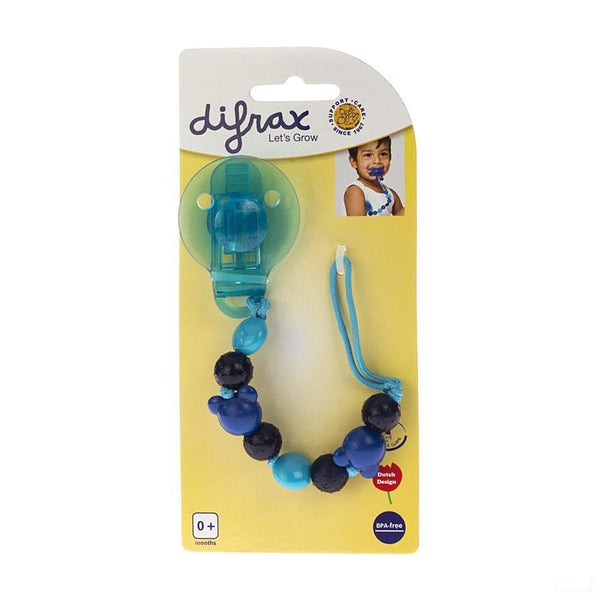 Difrax Fopspeenketting Kralen Jongen 967 - Difrax - InstaCosmetic