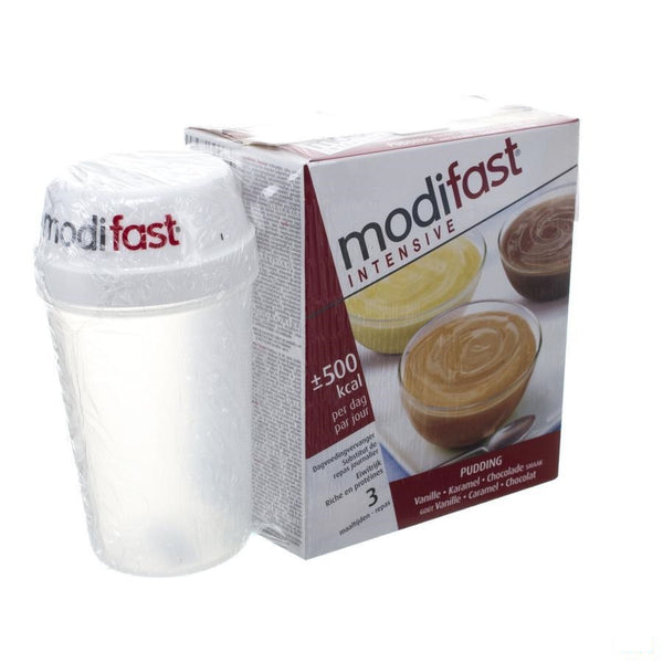 Modifast Intensive Pack Mix(pudding+shakes+shaker) - Modifast - InstaCosmetic