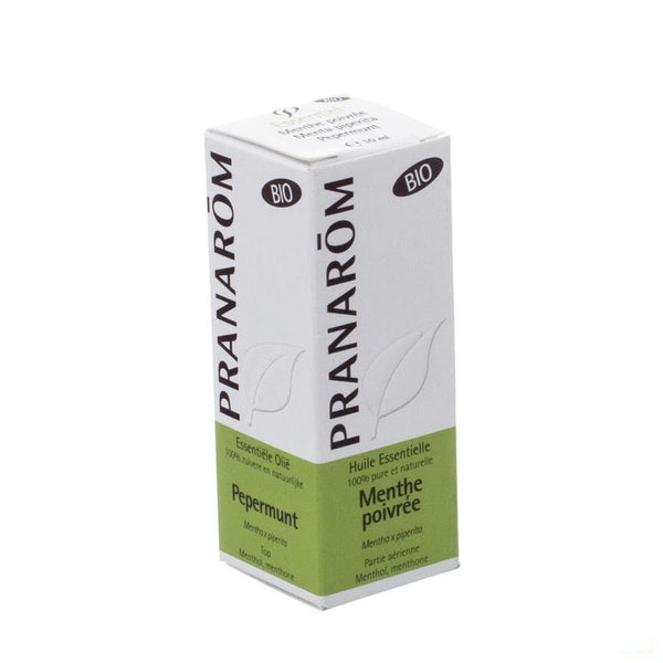 Pepermunt Bio Ess Olie 10ml Pranarom - Pranarom International Sa - InstaCosmetic