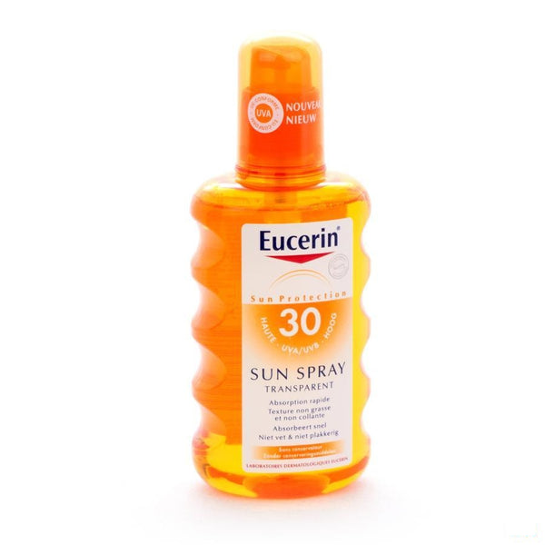 Eucerin Sun Spray Tranparent Ip30+ 200 Ml - Beiersdorf - InstaCosmetic