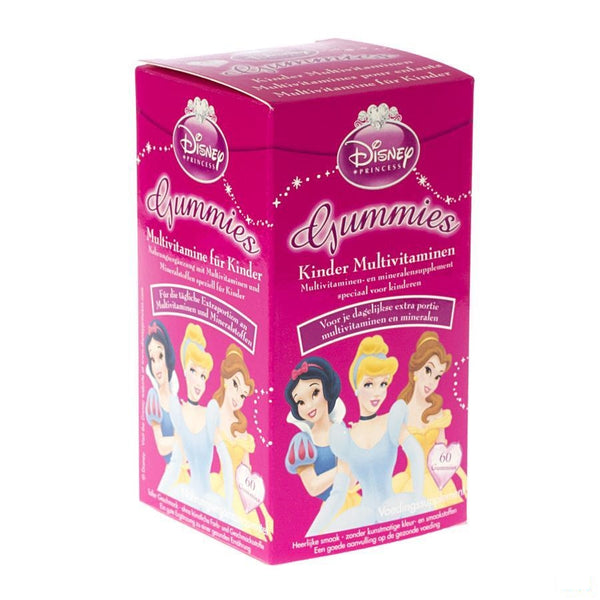 Disney Kinder Multivitaminen Princess Gum. 60 - Axone Pharma - InstaCosmetic