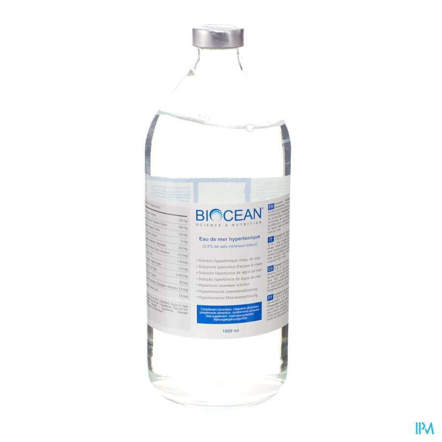 Biocean Hypertonic Quinton Amp 1000ml