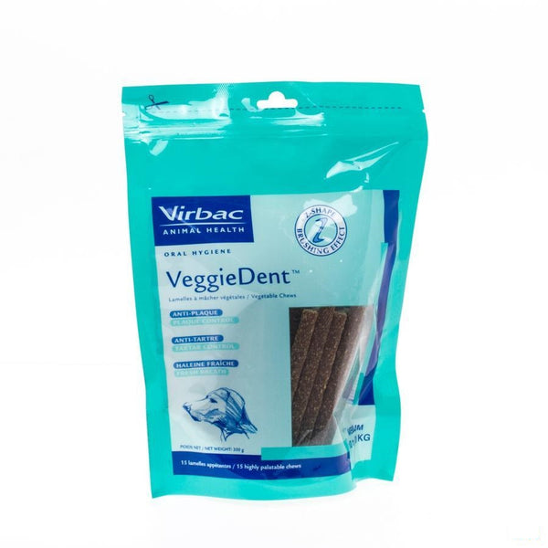 Veggiedent Hond 10-30kg Kauwreep 15 - Virbac - InstaCosmetic