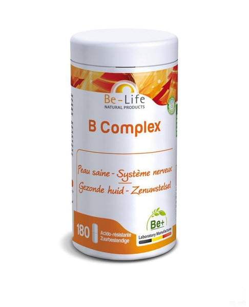 B Complex Vitamin Be Life Nieuwe Formule Capsules 180 - Bio Life Sprl - InstaCosmetic