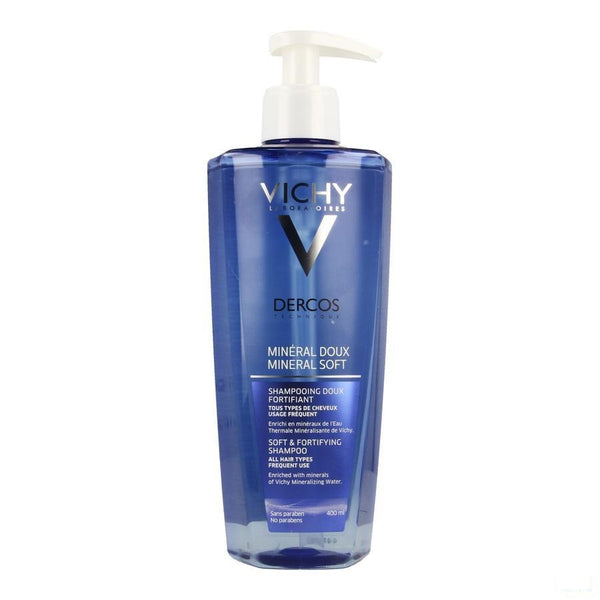 Vichy Dercos Shampoo Mineral Doux 400ml - Vichy - InstaCosmetic