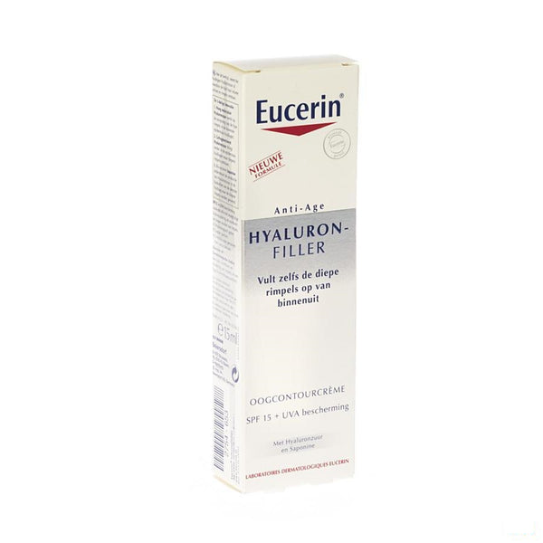 Eucerin Hyaluron Filler Creme Oogcontour 15ml - Beiersdorf - InstaCosmetic