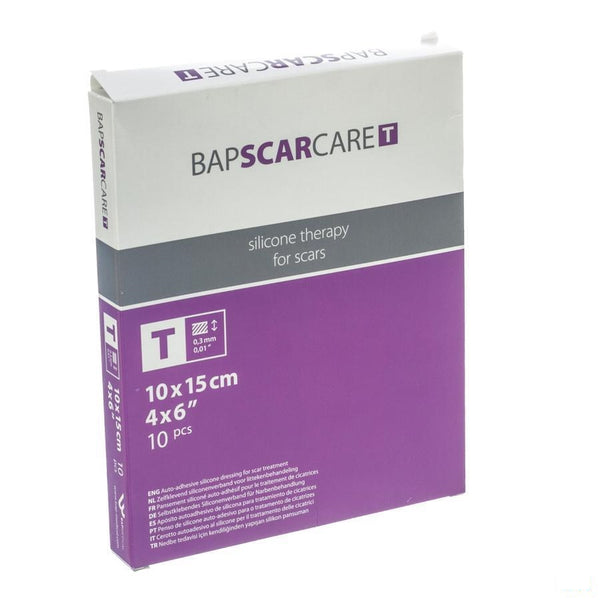 Bap Scar Care T Verb Dun Transp 10x15cm 10 601015 - Bap Medical - InstaCosmetic