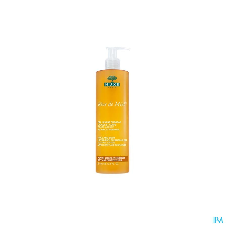Nuxe Reve De Miel Reinigingsgel Gelaat 200ml