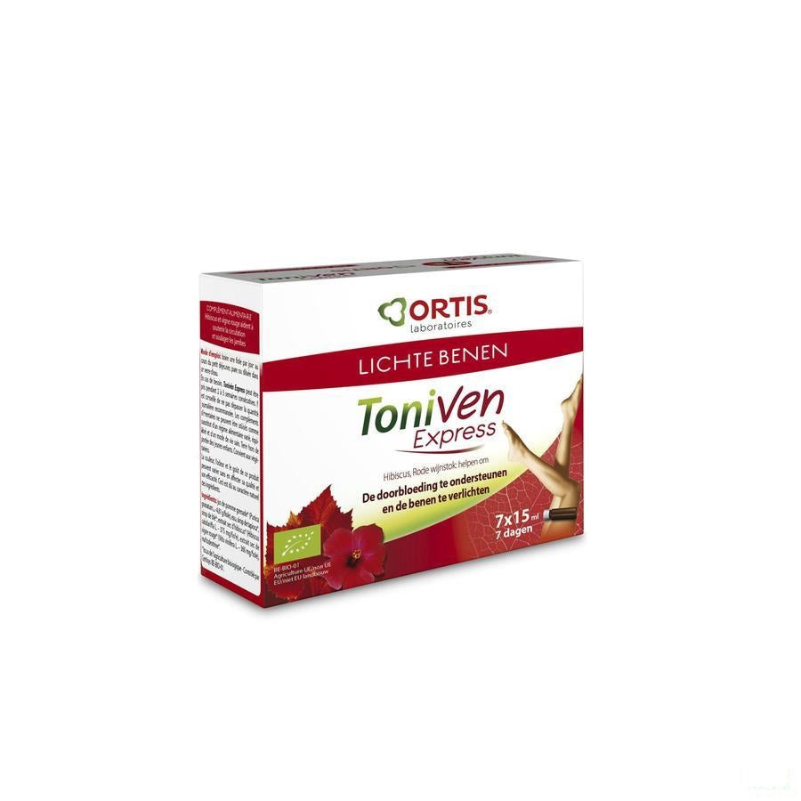 Ortis Toniven Express Monodosis Fl 7x15ml