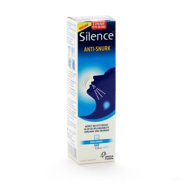 Silence Anti Snoring Spray Nieuwe Formule 50ml Verv.2340503 - Axone Pharma - InstaCosmetic