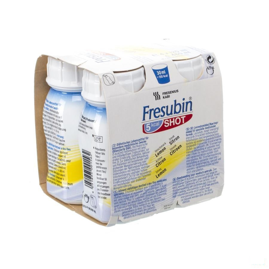 Fresubin 5kcal Shot Citroen Easy Bottle 4x200ml