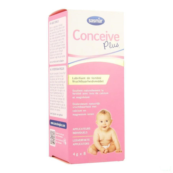 Conceive Plus Pre-conception Applicator 8x4g - Sasmar - InstaCosmetic