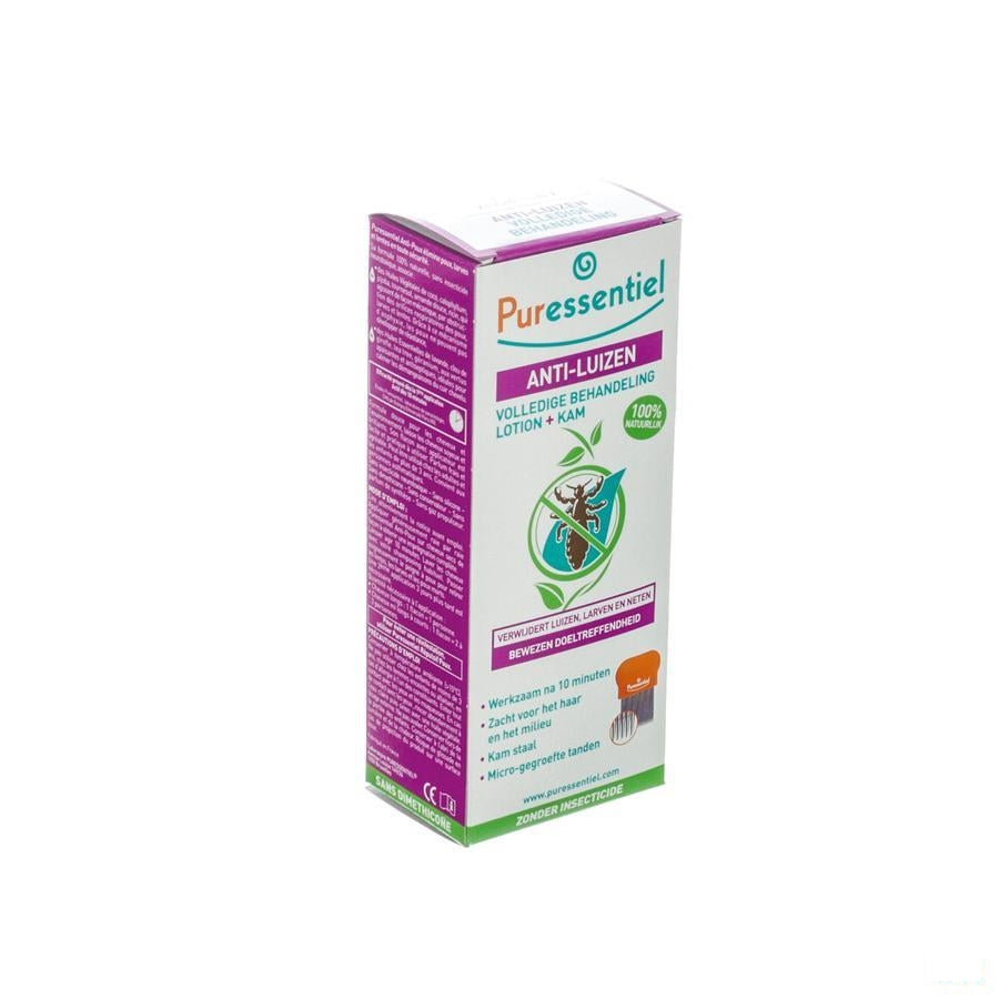 Puressentiel A/luizen 100ml Met Kam