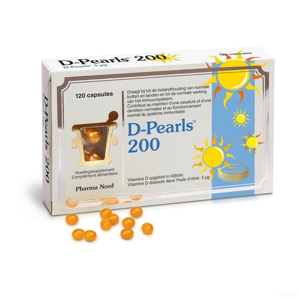 D-pearls 200 Capsules 120 - Pharma Nord - InstaCosmetic